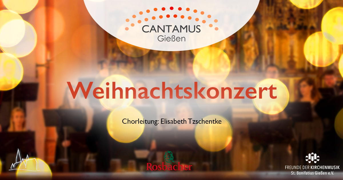 Cantamus Weihnachtskonzert 2023 Cantamus Weihnachtskonzert 2023
