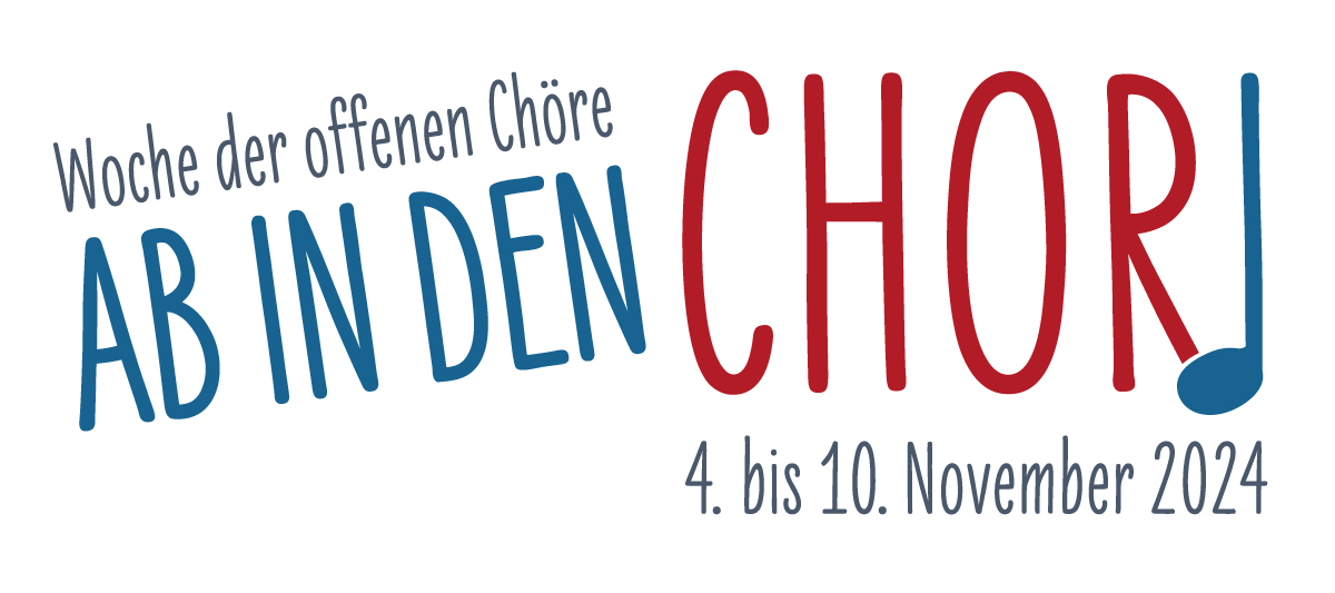 Logo Woche der offenen Chöre 2024 Logo Woche der offenen Chöre 2024